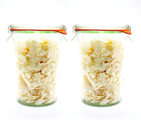 WECK 743 airtight jars help keep foods fresh longer
