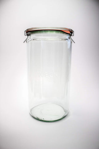 WECK 974 jar versatile for preserving, storage, and gifting.