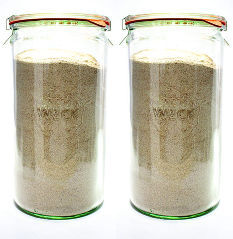 WECK gift-ready sturdy glass jar showcased for stylish gifting