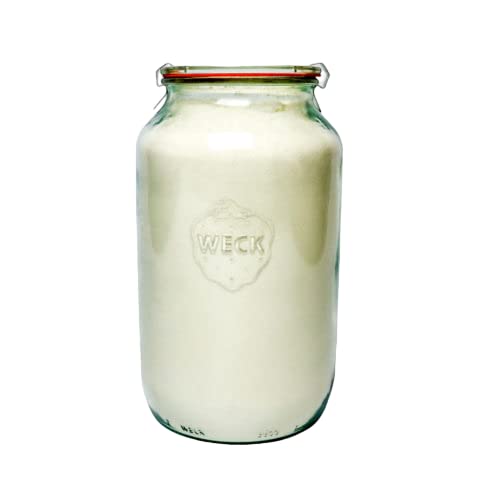 WECK 776 jar is dishwasher and microwave safe for easy cleanup
