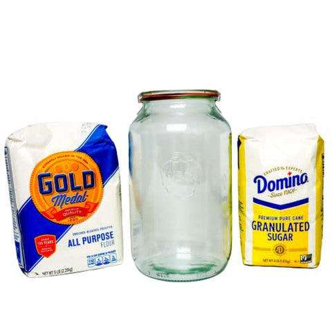 WECK 776 jar with non-slip bottom stays stable on counters