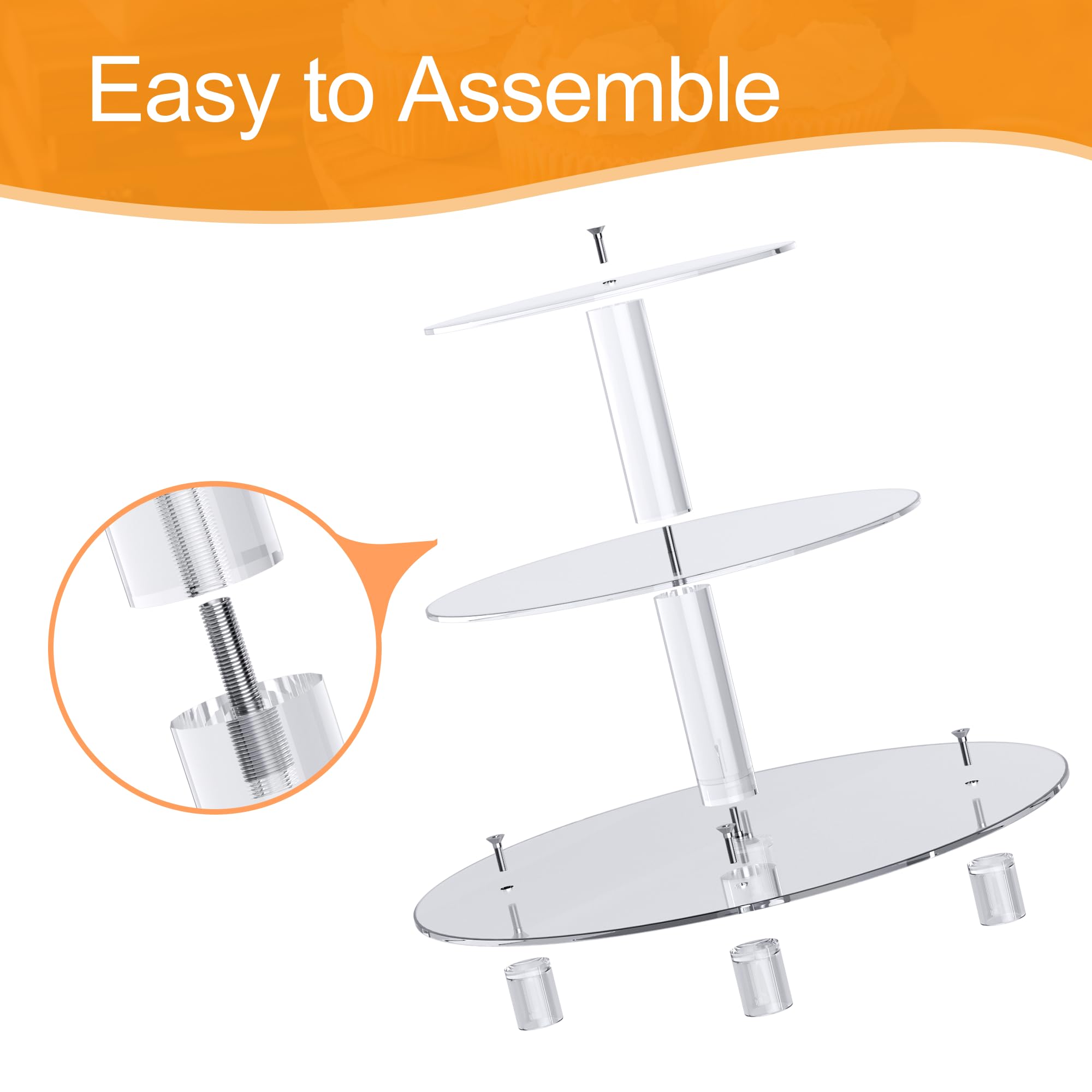WeddingWish ideal for baby showers with clear, lightweight display.