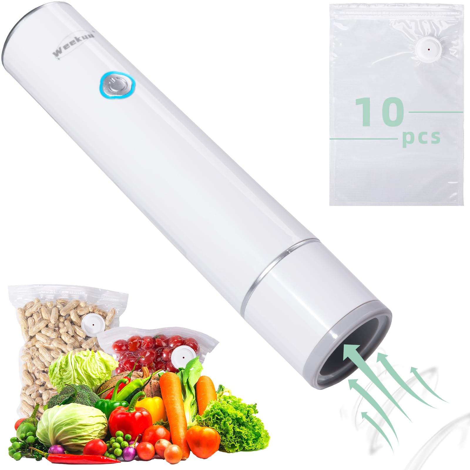 WEEKUU WeeKuu handheld sealer with compact design for quick sealing at home