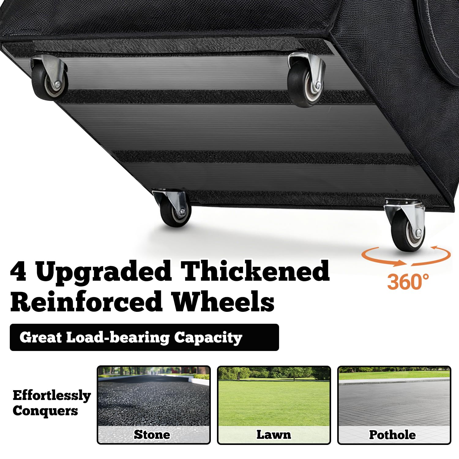 WeenthAvenue foldable design with detachable wheels saves storage space
