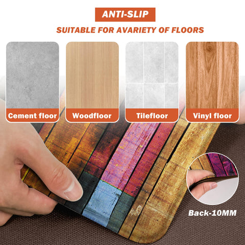 Weesire 28x17 inch mat fits narrow kitchen spaces
