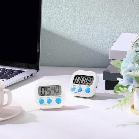 Weewooday 12 piece timer set keeps spares handy for classrooms or offices