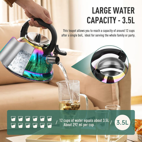 Weftnom stainless-steel body resists dents and cleans easily