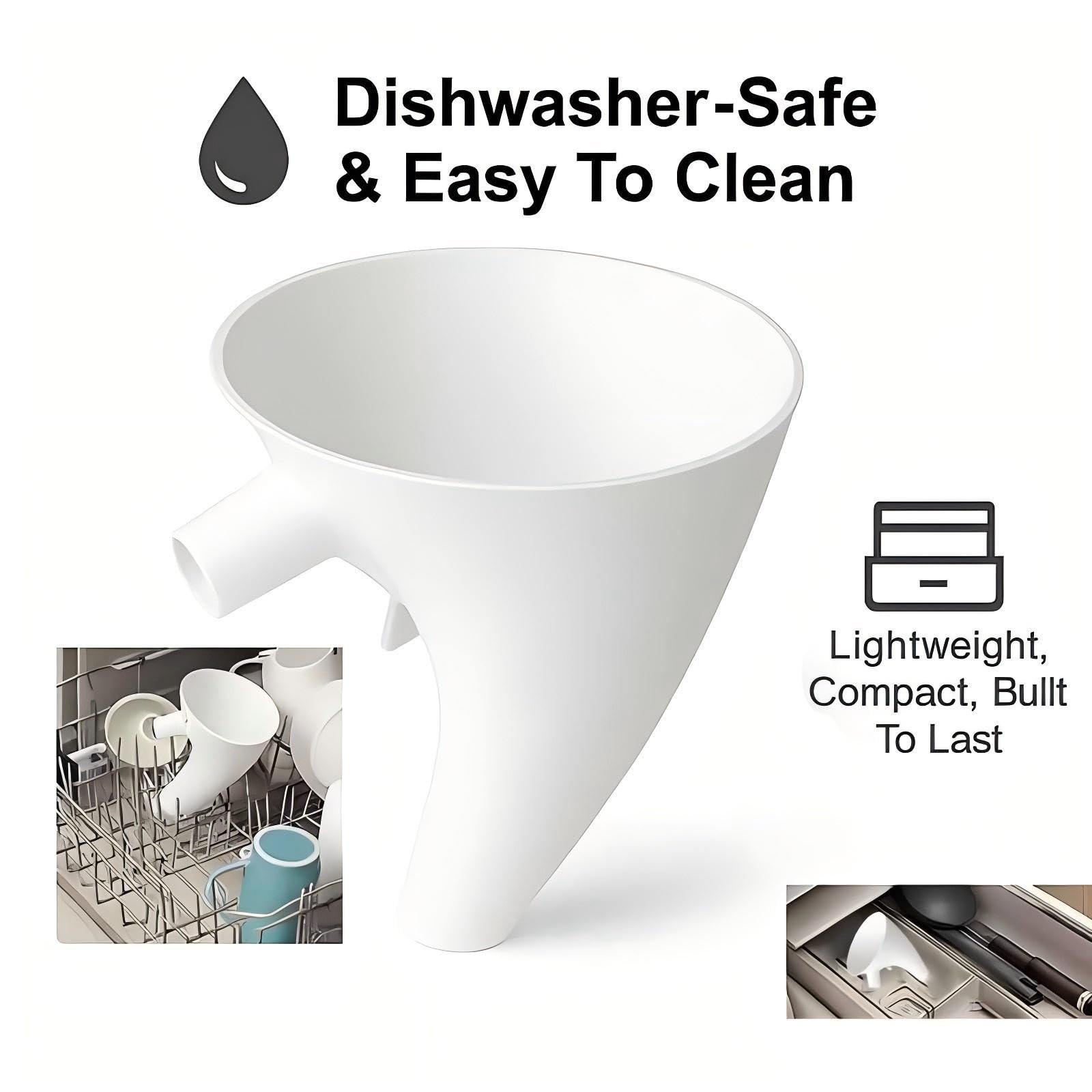 WEIAIDE tilt-head fit for KitchenAid ensures secure, uninterrupted pouring into the bowl.