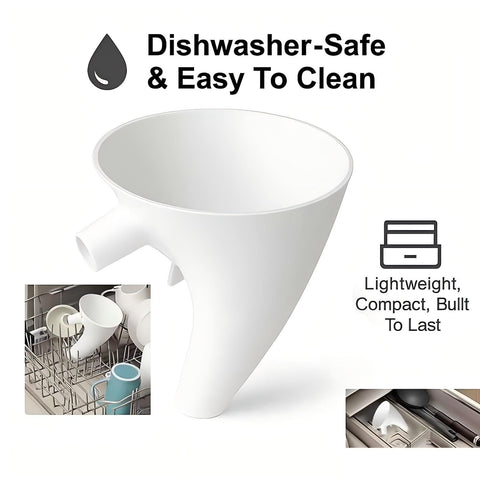 WEIAIDE tilt-head fit for KitchenAid ensures secure, uninterrupted pouring into the bowl.