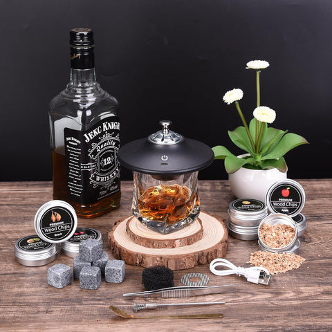 Weibutech gift box packaging for a premium cocktail smoker kit