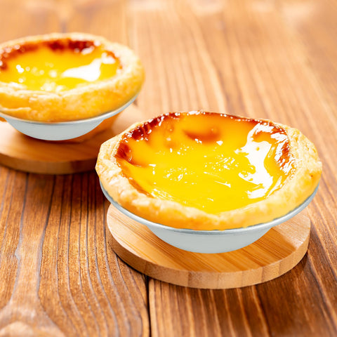 Weilan easy-clean egg tart molds after soaking for simple cleanup.
