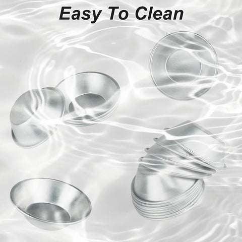 Weilan hard anodized aluminum molds provide durability and quick heating.