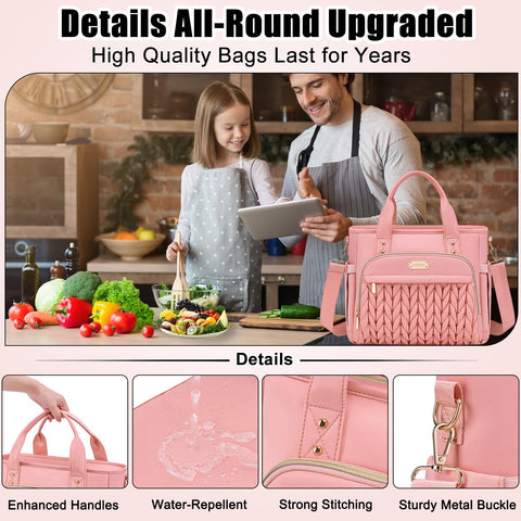 Leak-proof design keeps contents safe during commutes and picnics.