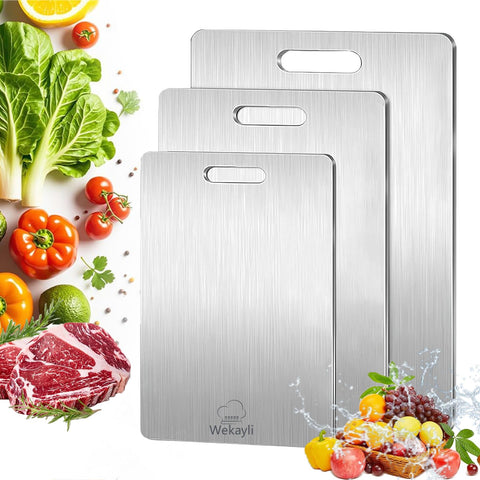 Wekayli 15x11 board, extra prep space for meat and vegetables.
