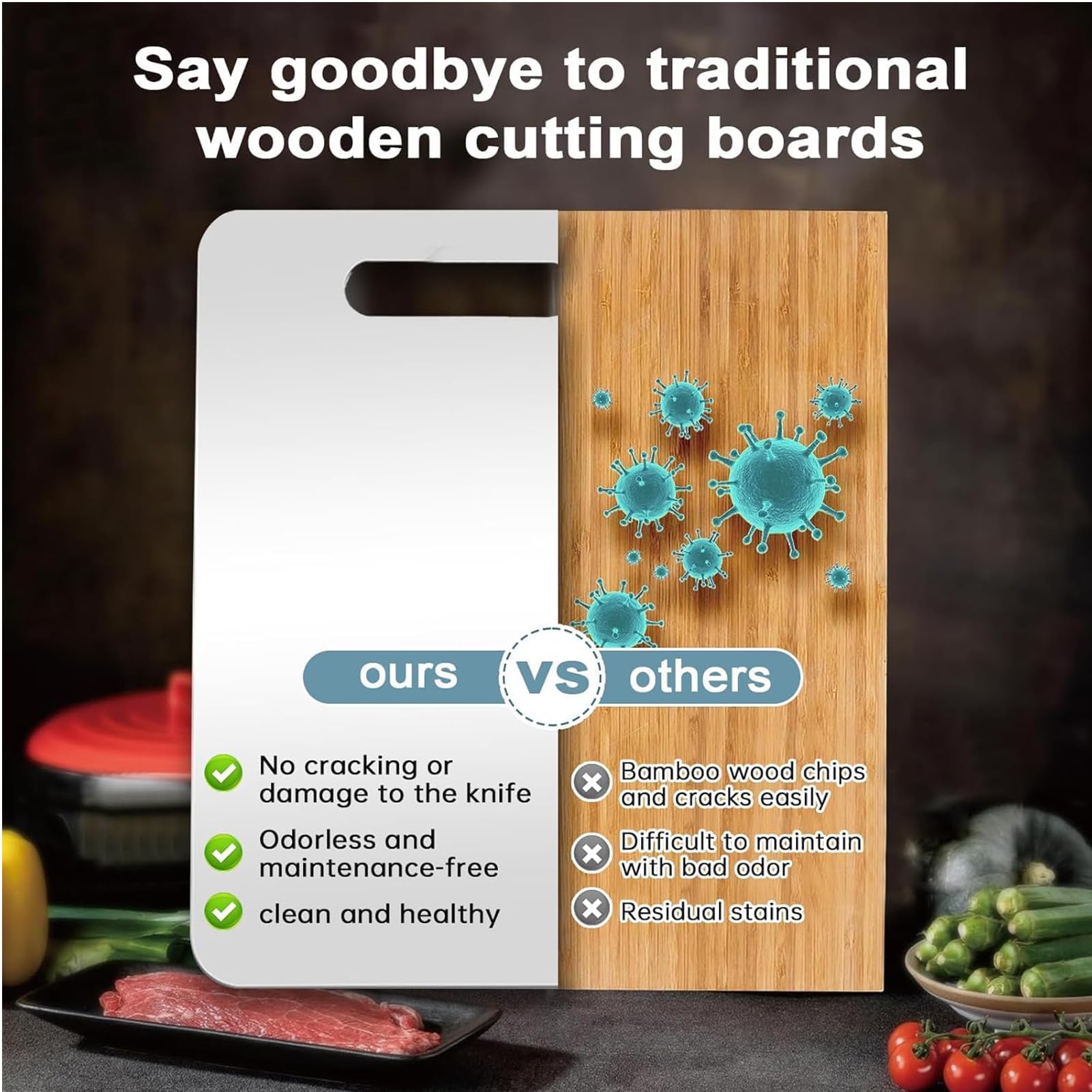 Wekayli board with removable protective film for clean setup.
