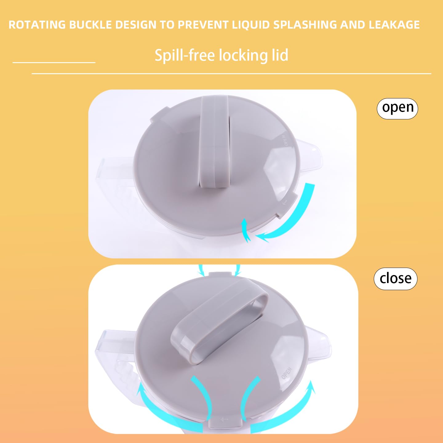 WELKOR wide-mouth design supports thorough hand cleaning and easy access