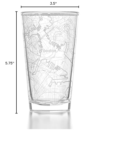 Well Told USA made city map glass highlights local craftsmanship and durability