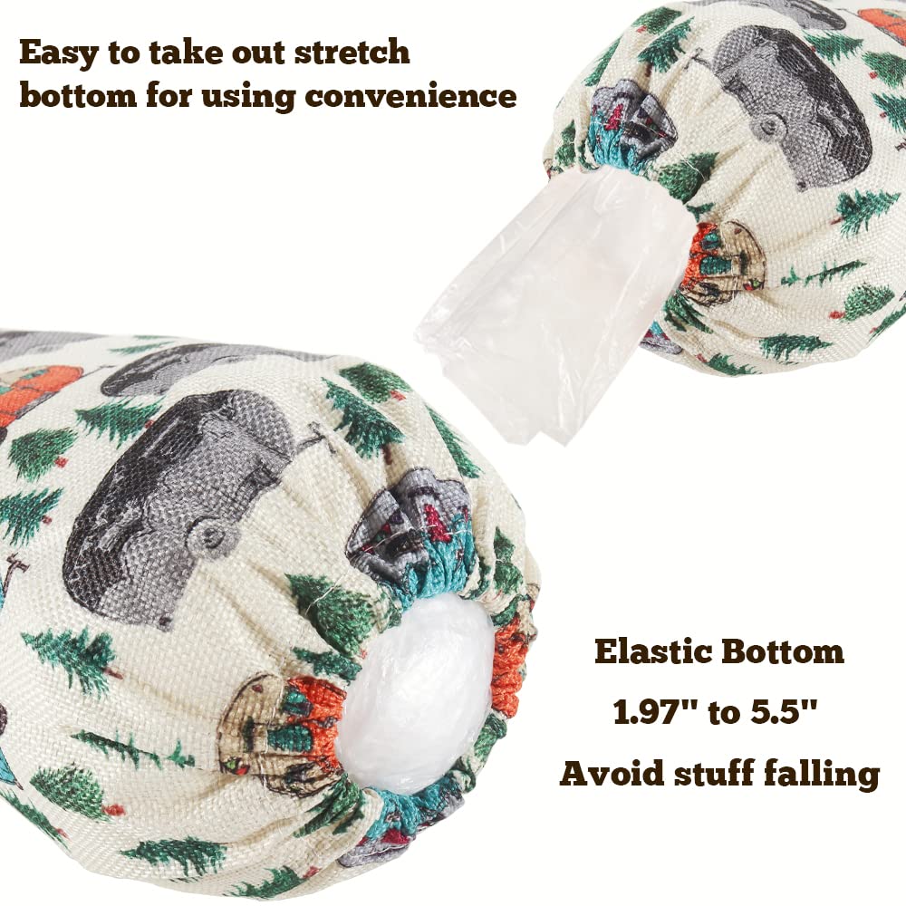 WELLBANEE outdoor trash bag dispenser supports easy cleanup on camping trips.