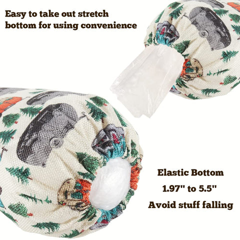 WELLBANEE outdoor trash bag dispenser supports easy cleanup on camping trips.