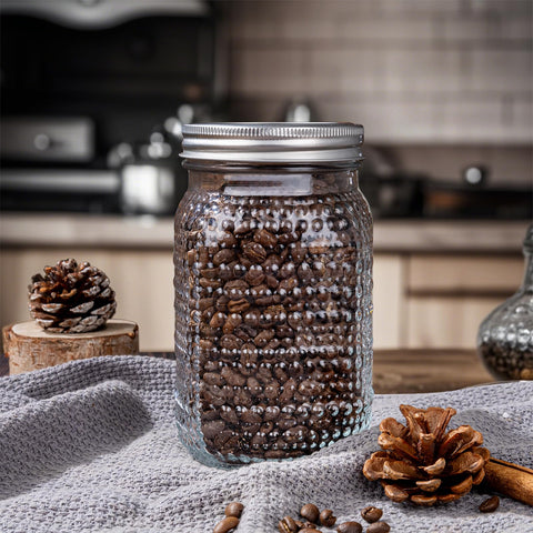 WELLIFE Mason jars 32 oz set emphasizes durable, reusable storage