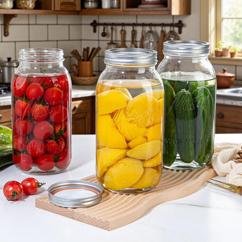 Wellife pickling and storage jar ideal for pantry organization.