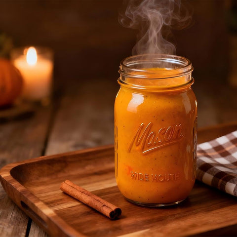 WELLIFE 32 oz jar with two-part lid shown for precise canning