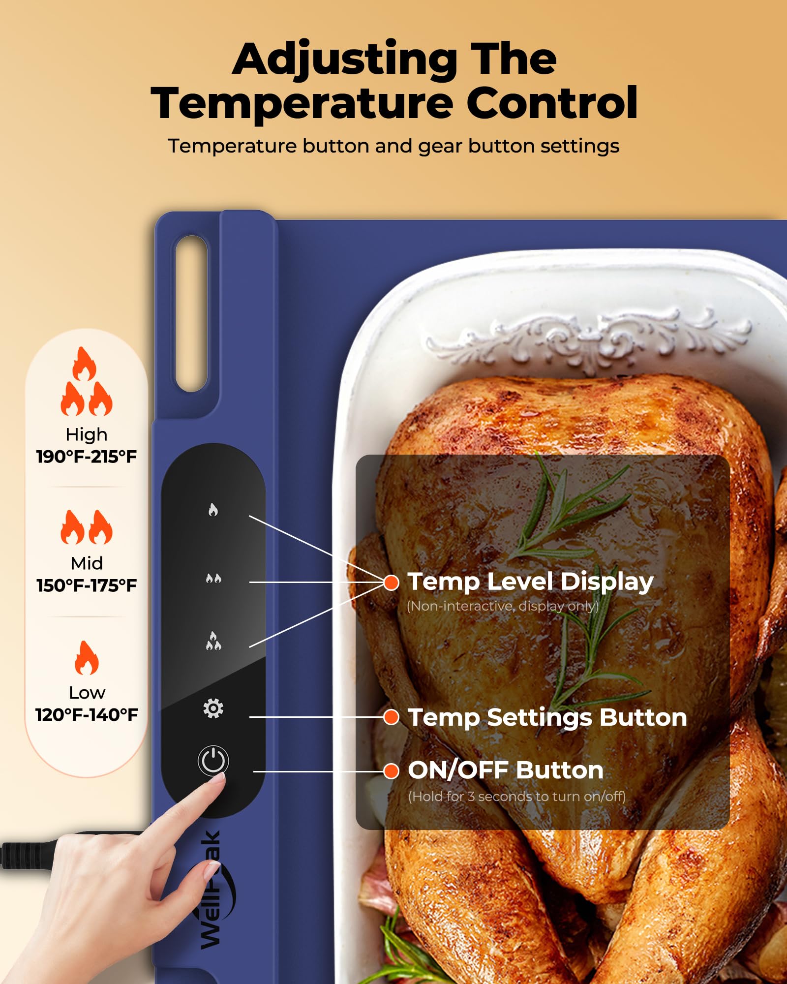 Corrugated bottom design on WELLPEAK mat protects surfaces during use
