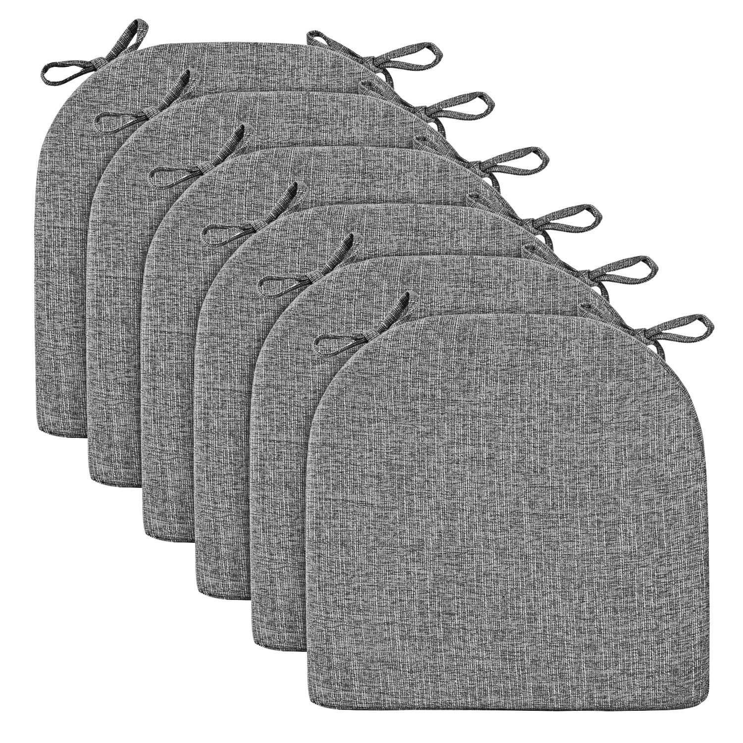 Wellsin cushions with back-tying system securing the pad to the chair