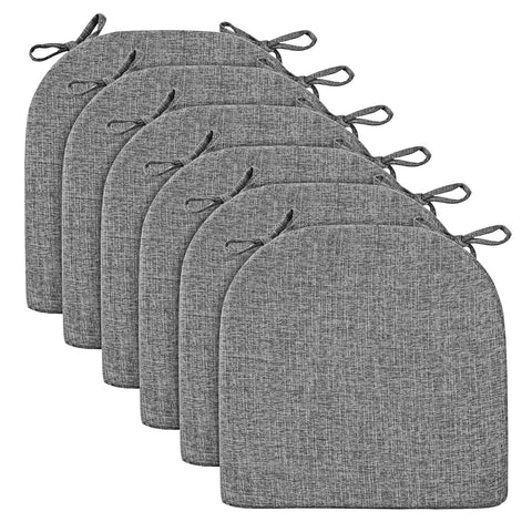 Wellsin cushions with back-tying system securing the pad to the chair