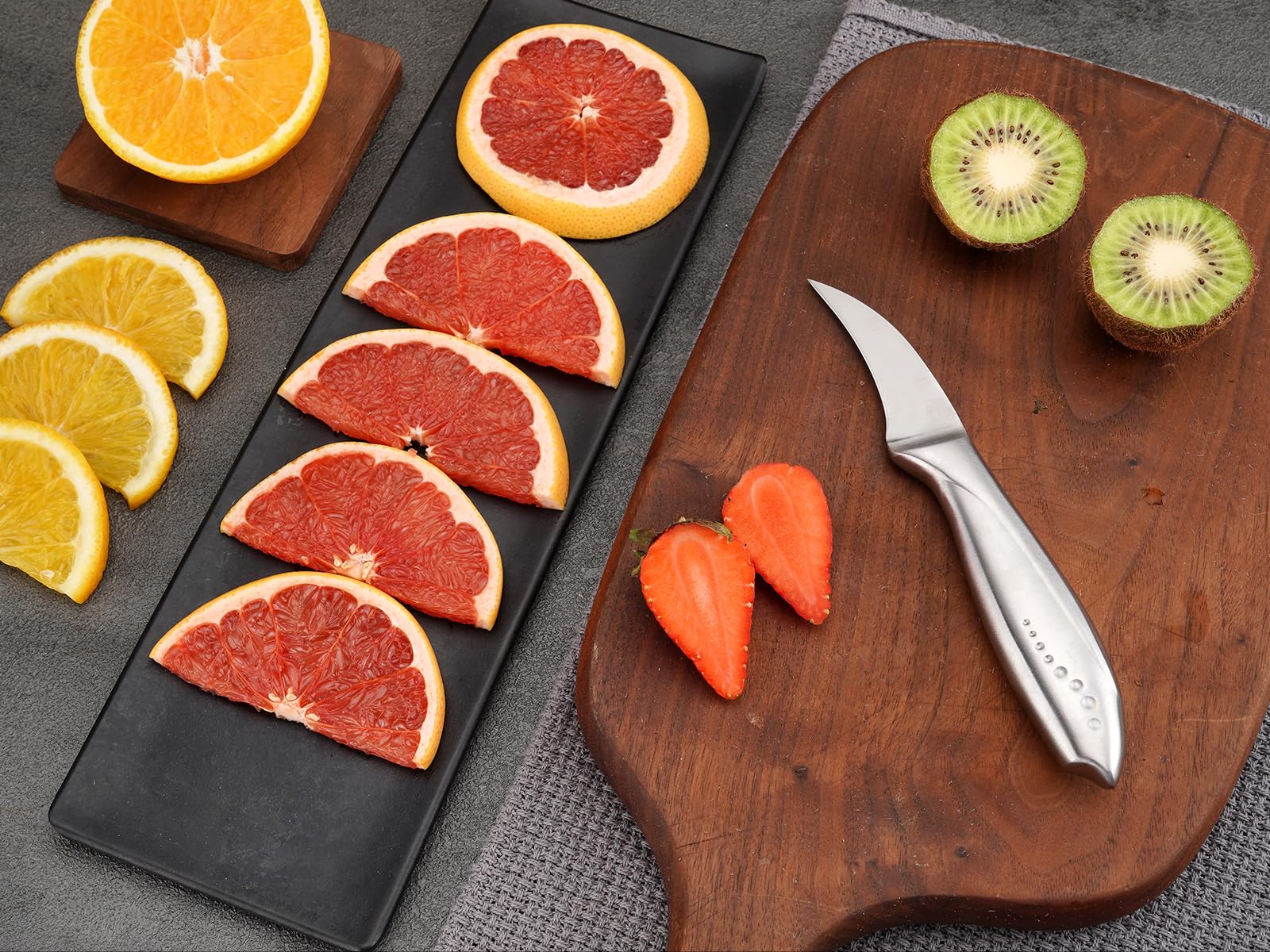 WELLSTAR Birds Beak Paring Knife blemish removal on fruit skins