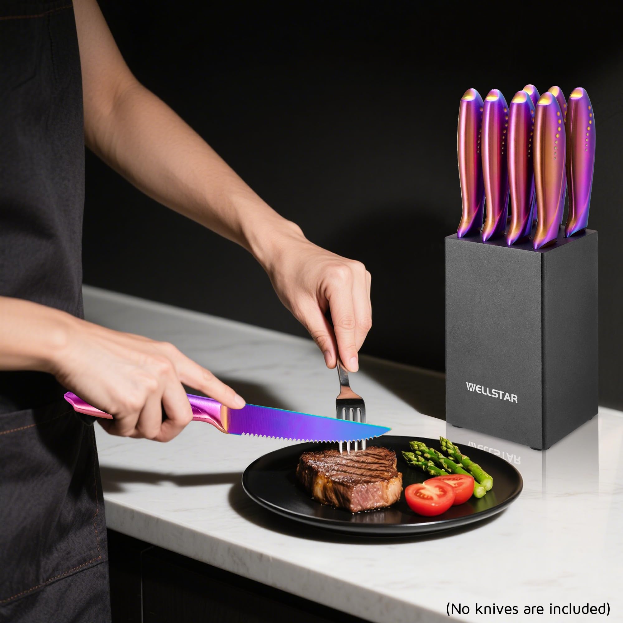 Wellstar blade protection helps maintain edge quality with proper storage
