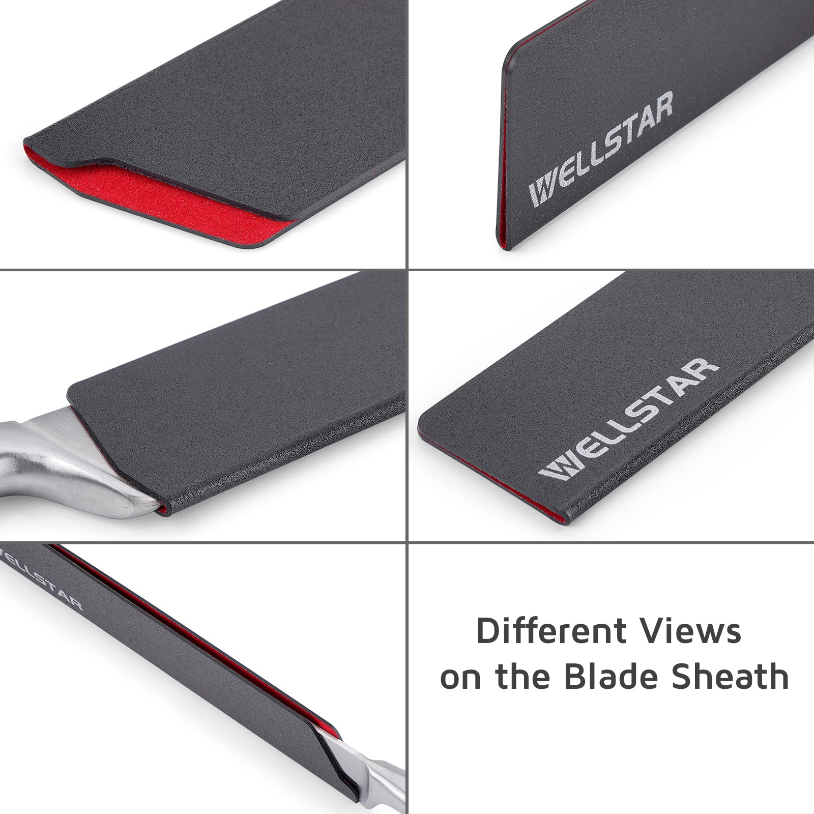 WELLSTAR Easy-slide-in design lets you insert blades quickly and safely.