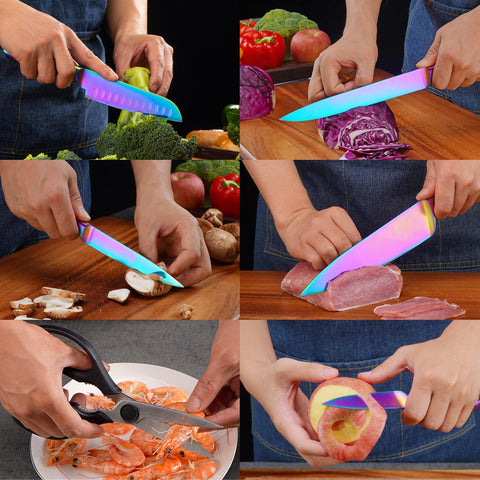 Wellstar Rainbow Paring Knife 3.5-inch for detail work