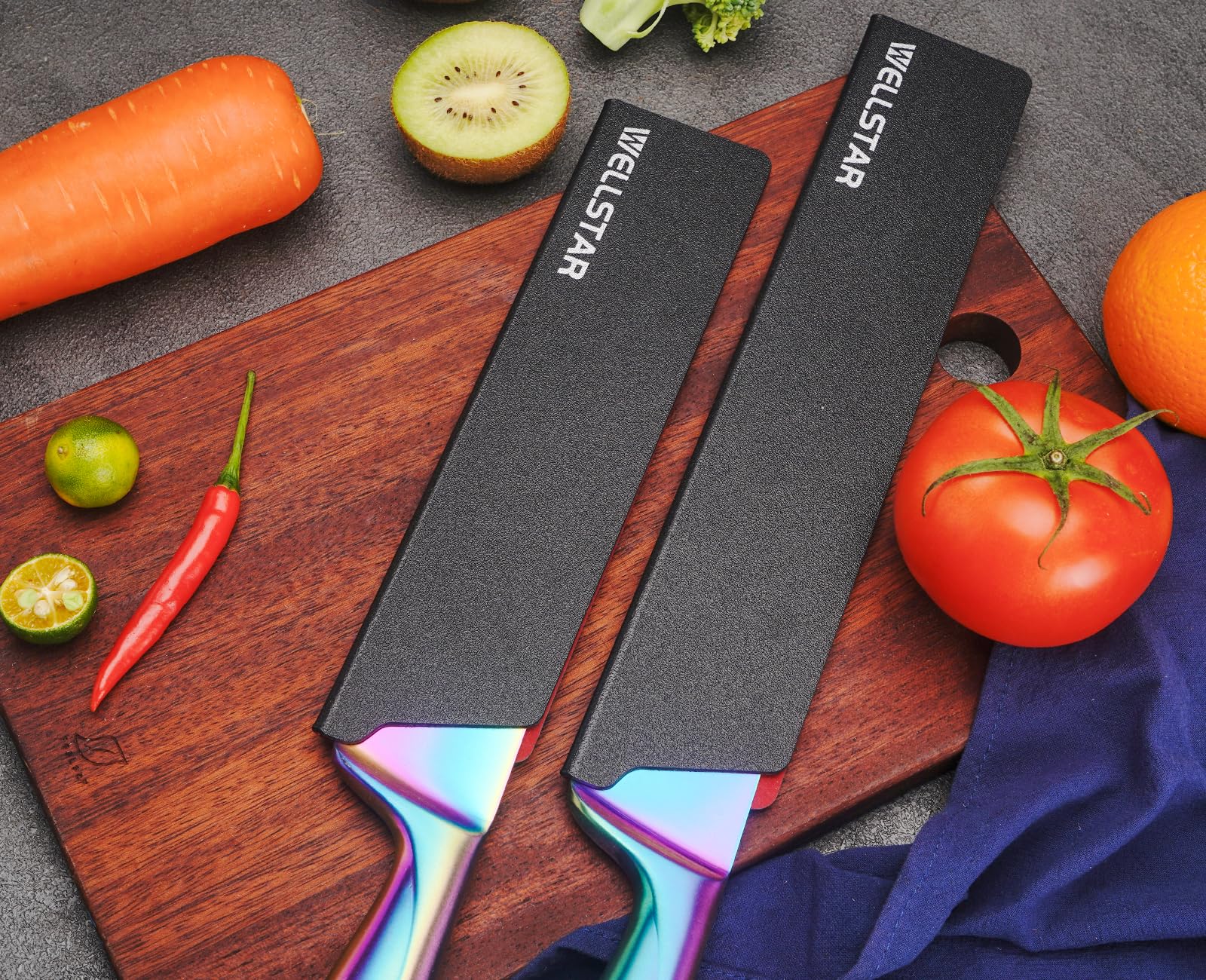 WELLSTAR guard protects blade while drawers stay organized and safe.