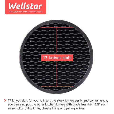 WELLSTAR bottom drainage holes promote drying in the block