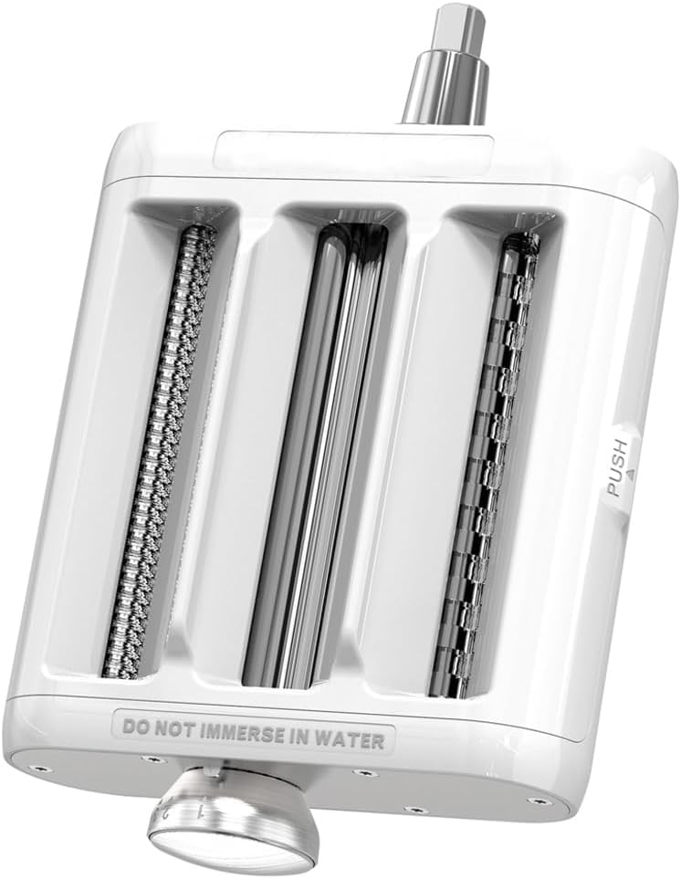 Wellsure pasta attachment with built-in case simplifies cleaning