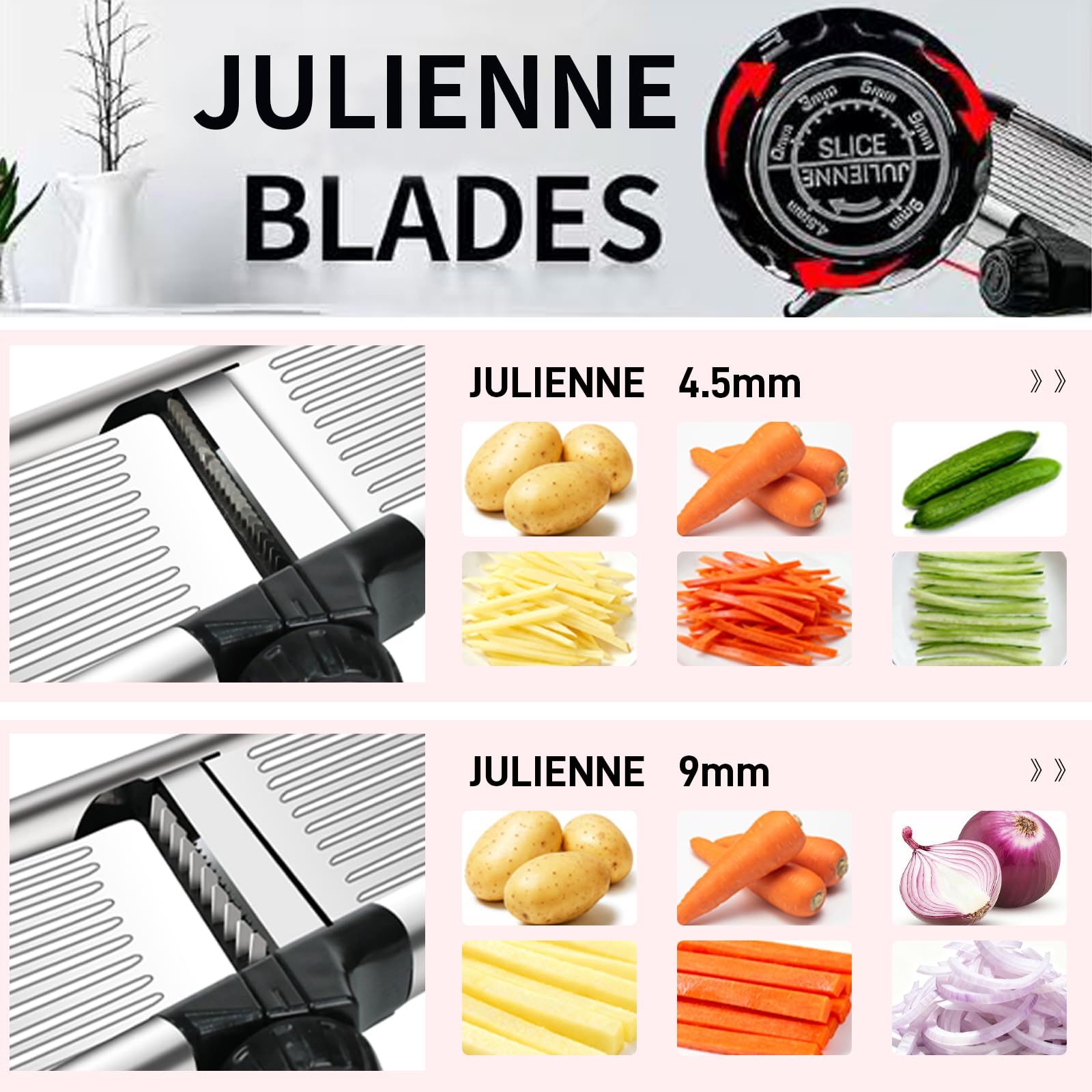 WeltonHM safety gloves and holder included for safe, confident slicing