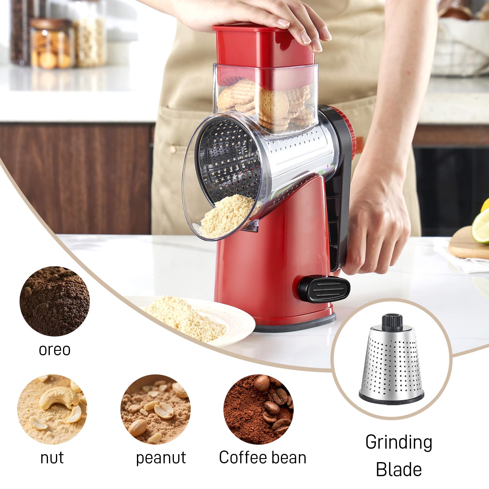 Weltonhm detachable parts rinse quickly and are top-rack dishwasher safe.