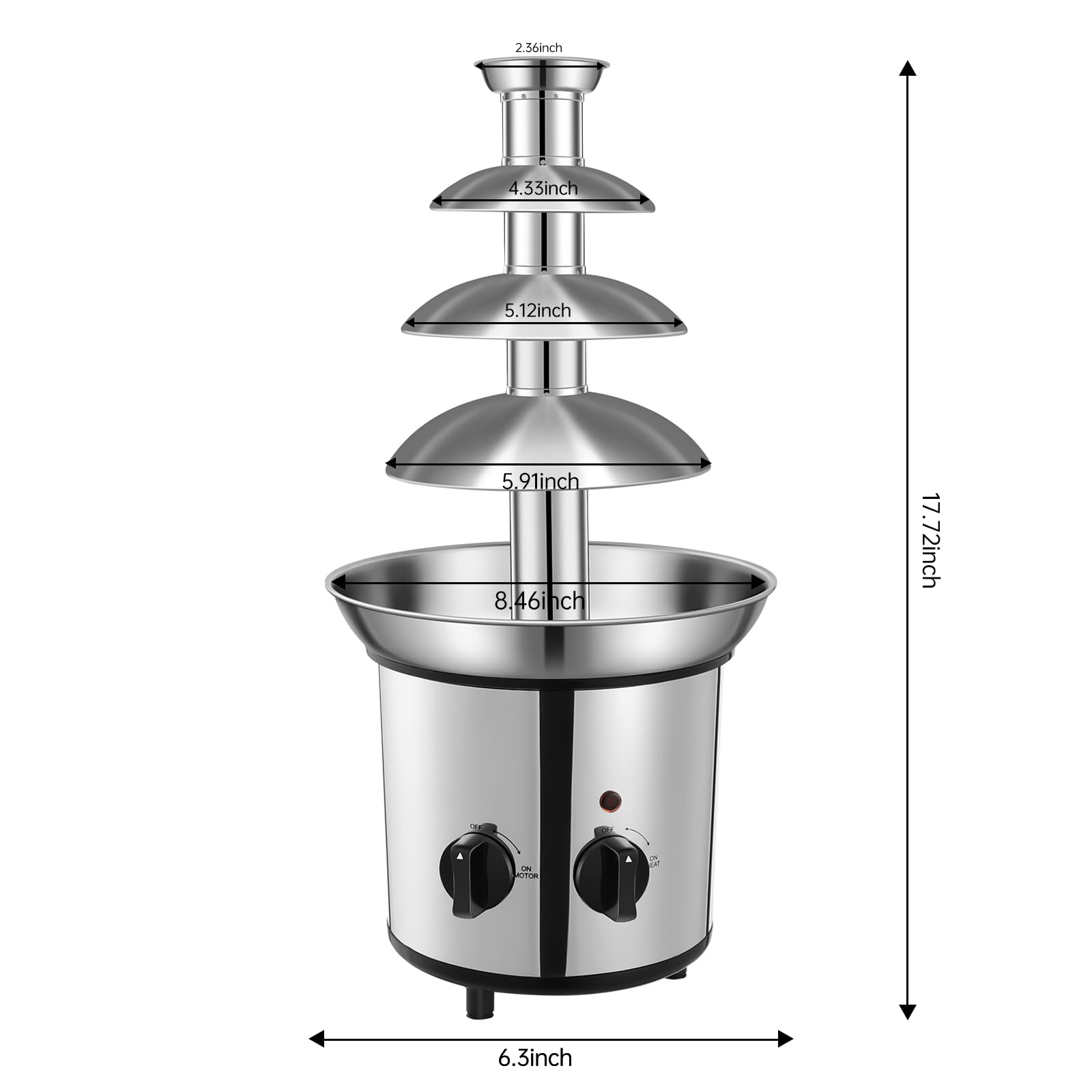 WEMAKMAK home catering fountain for birthdays and celebrations.