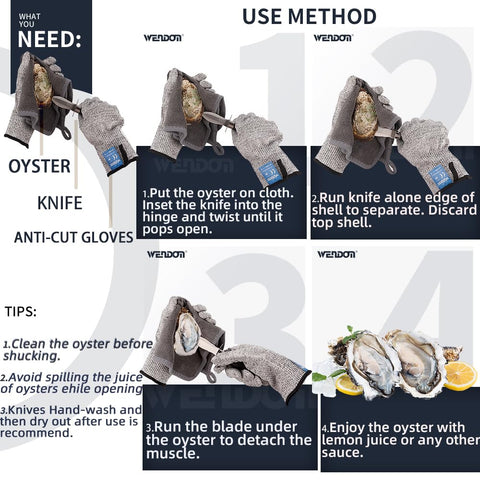 WENDOM anti-slip cloth cleans and polishes the prep area.