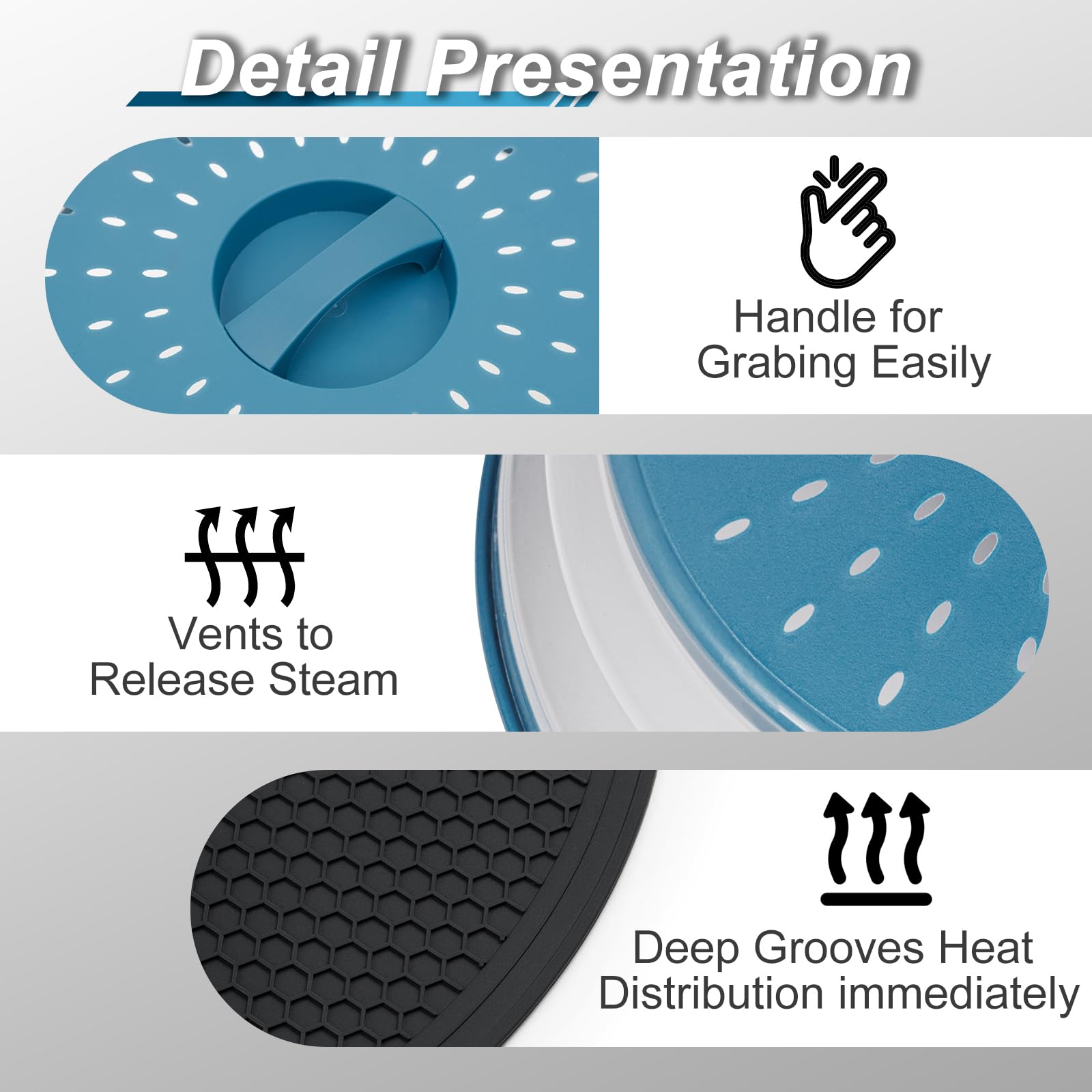 WENWELL adjustable-height folding cover fits different bowls