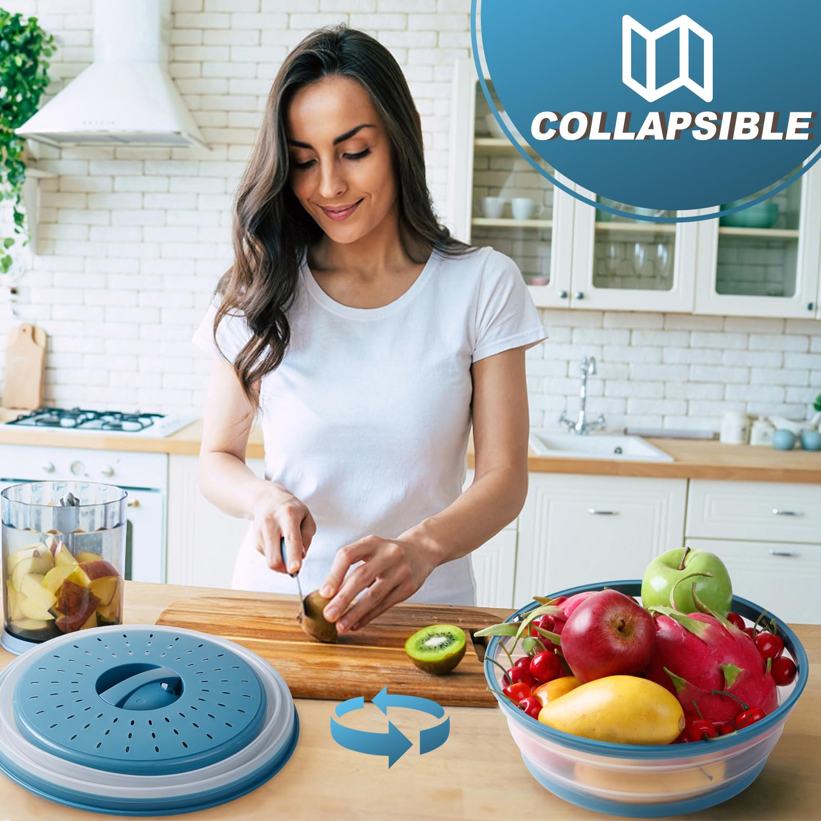 WENWELL silicone mat dishwasher safe for quick cleanup