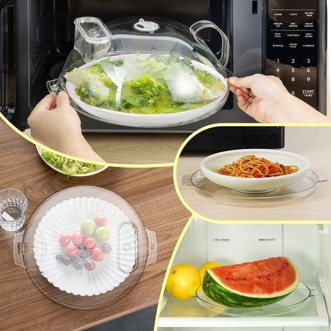WENWELL transparent steamer allows monitoring moisture level.