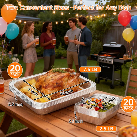 WEPSEN versatile set ideal for parties, catering, and takeout serving
