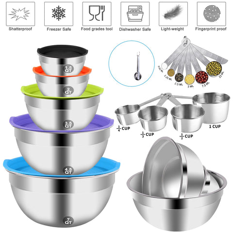 WEPSEN airtight lids preserve freshness during storage and transport.