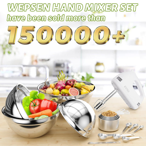WEPSEN nesting bowls set for compact storage
