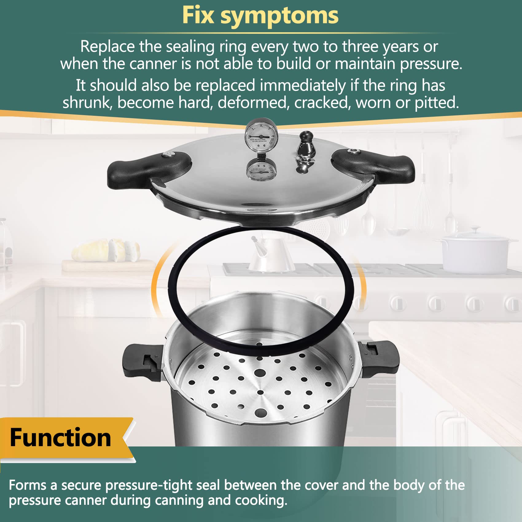 Clear installation steps guide proper seating for reliable performance.