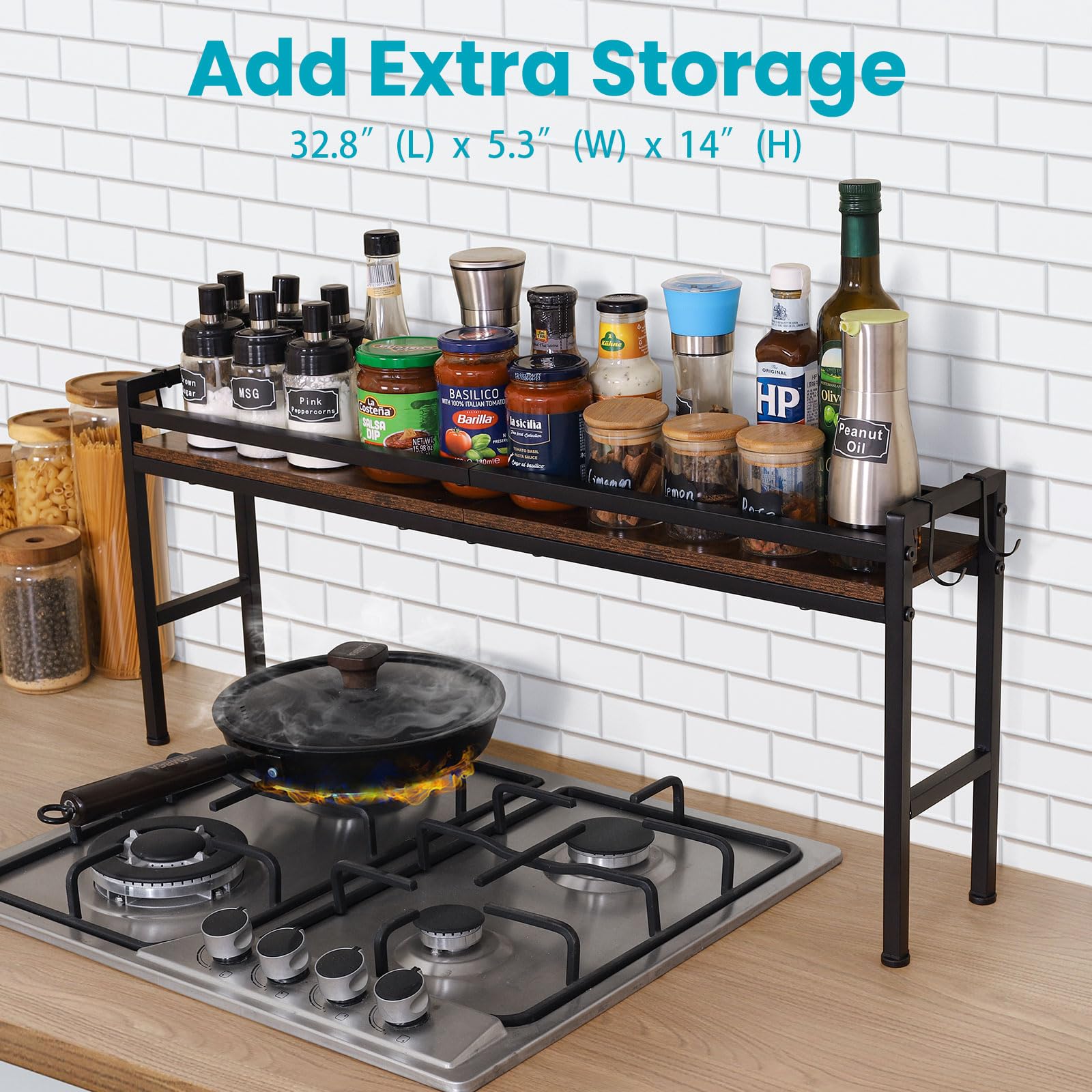 weslinkeji universal compatibility supports various stove tops and layouts