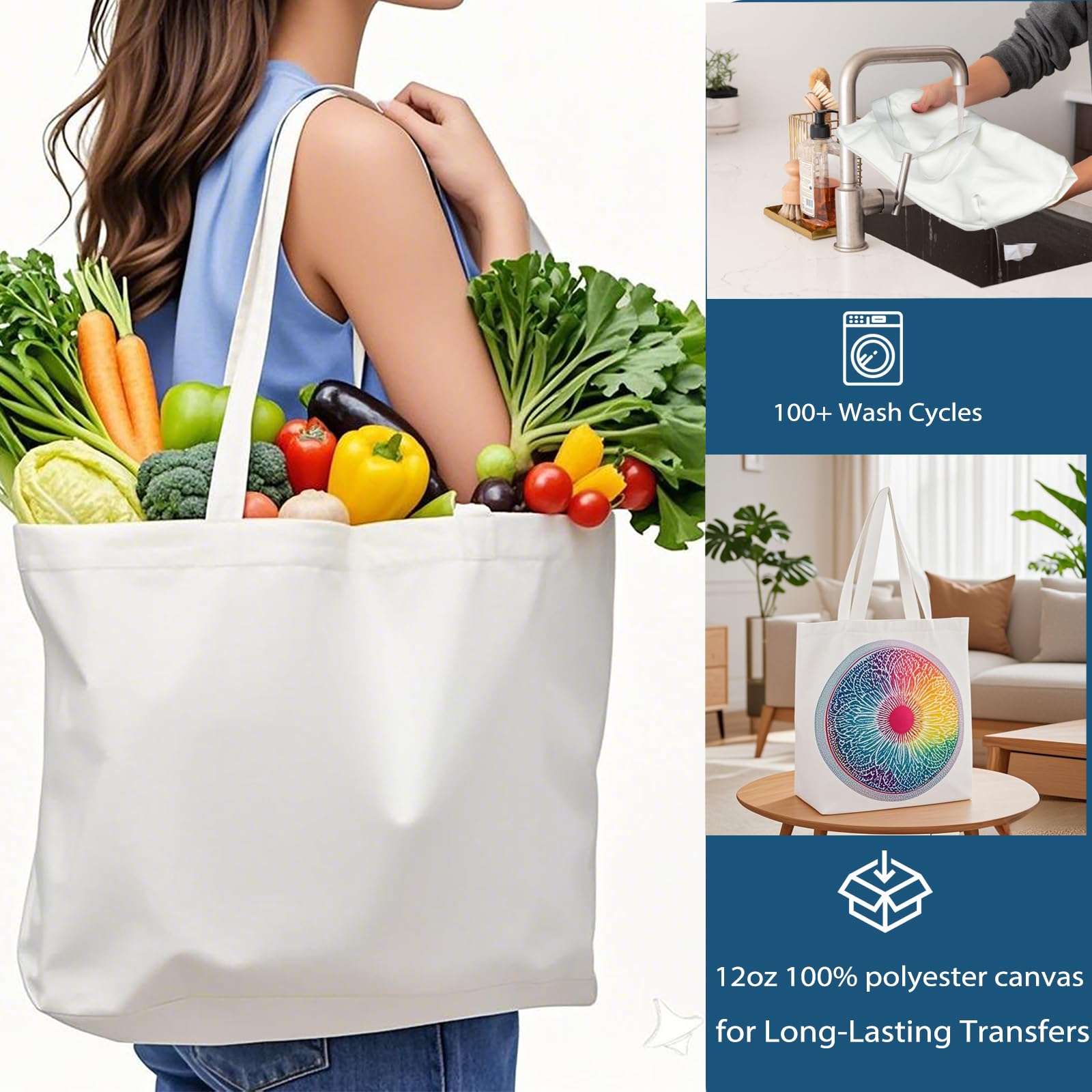 WeStar eco-friendly reusable tote reduces plastic waste.