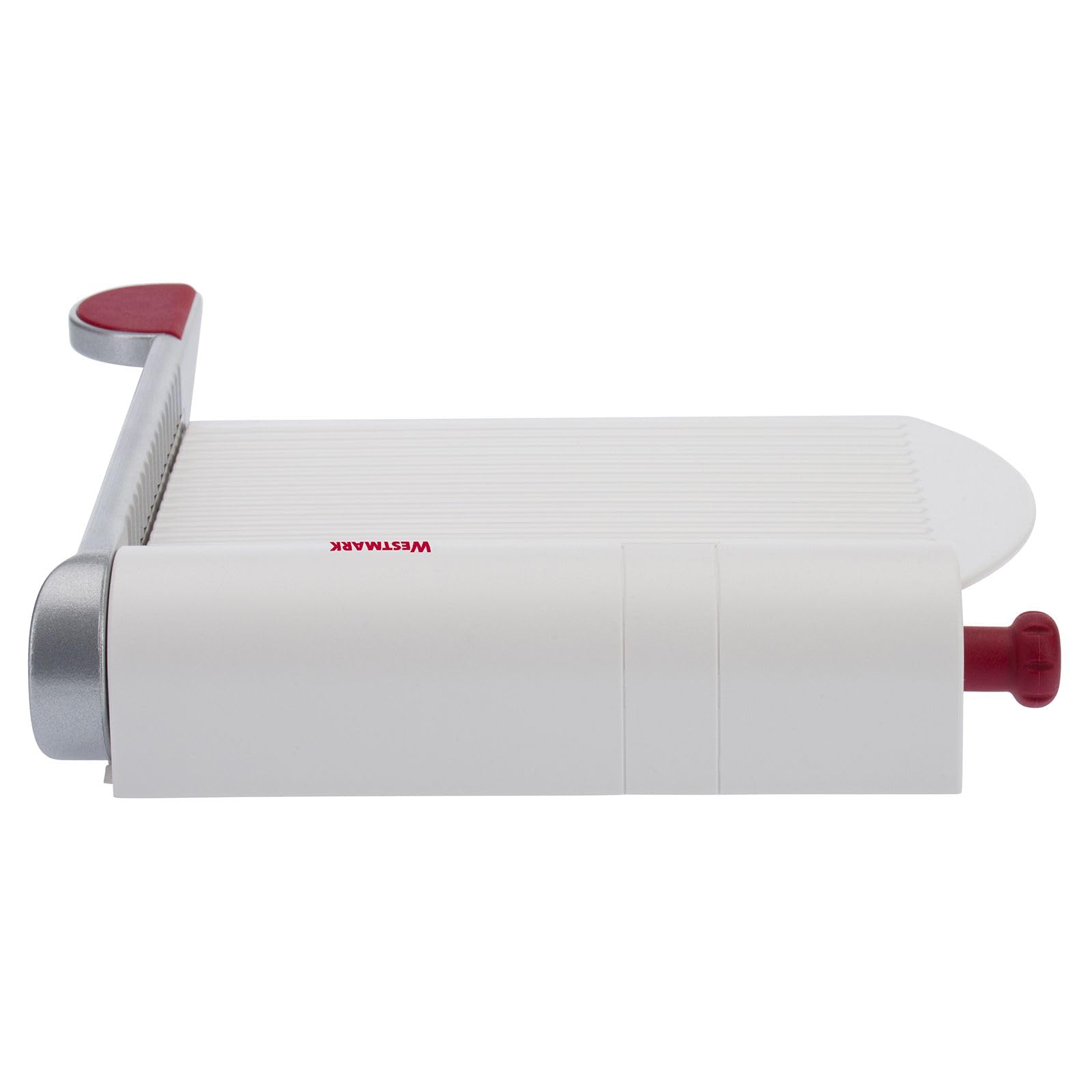 Westmark cheese slicer adjustable thickness dial for custom slices.